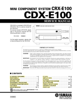 Yamaha CDXE-100 - Service Manual 